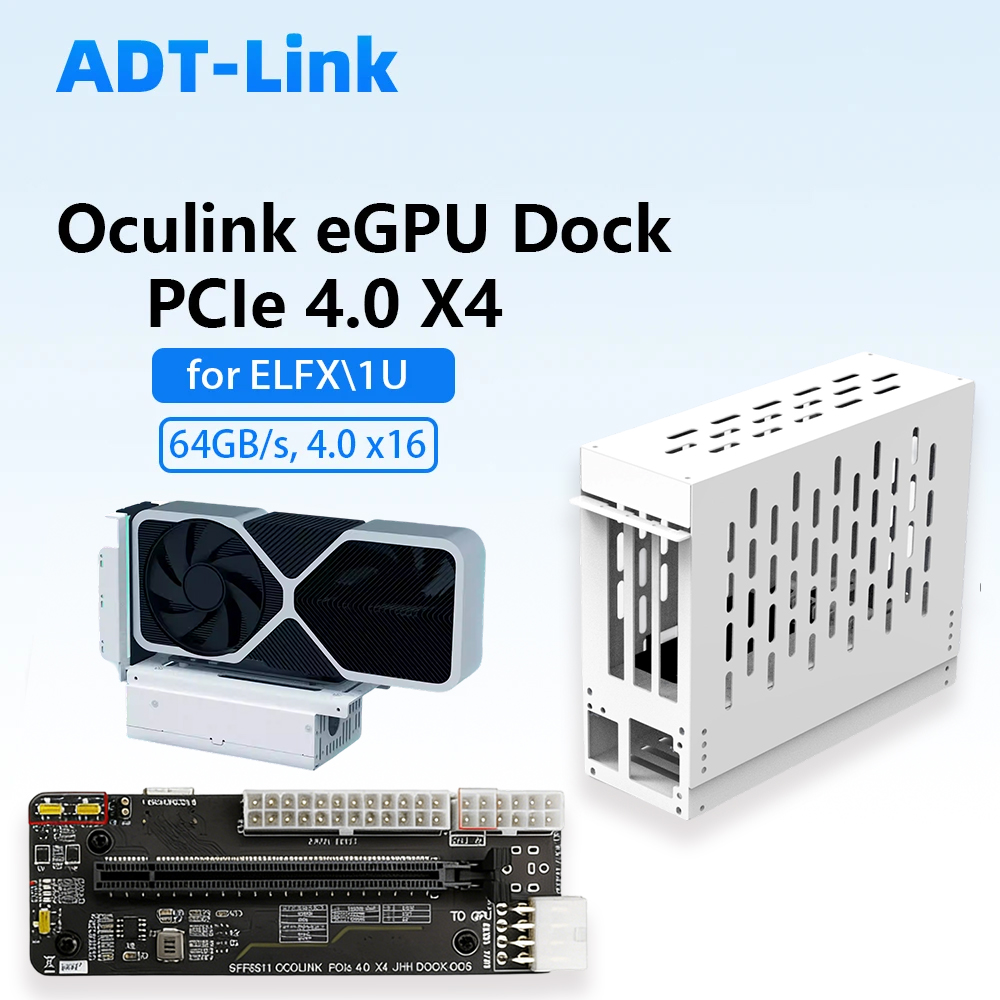 Oculink Egpu Mini Pc - Station d'accueil pour carte graphique Oculink