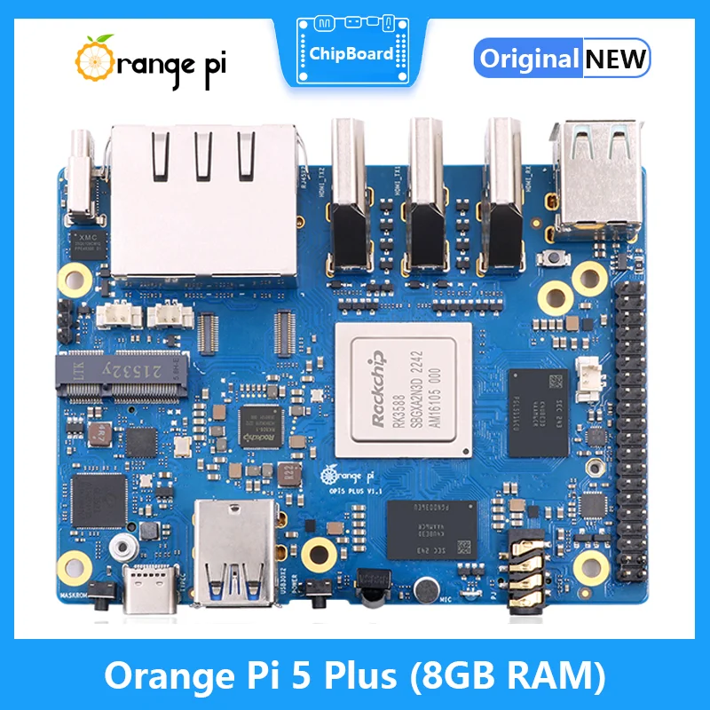 Orange Pi 5 Plus 16Gb - Orange Pi 5 Plus 8 Go