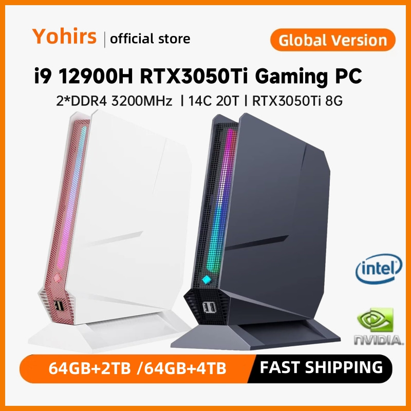 Intel Core I9 13900H Mini Pc - Mini PC Gamer 13e génération Intel