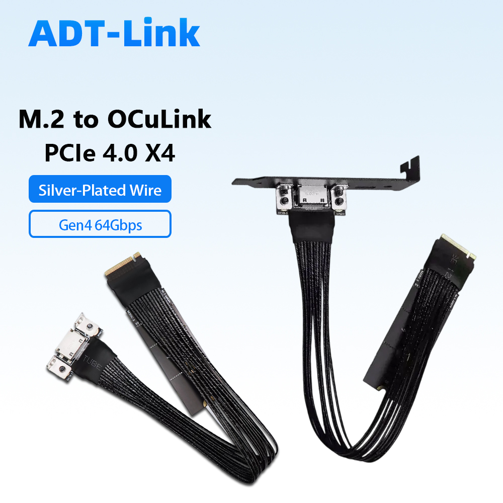 Oculink Egpu Mini Pc - Câble d'extension M.2 M‑Key vers OCuLink
