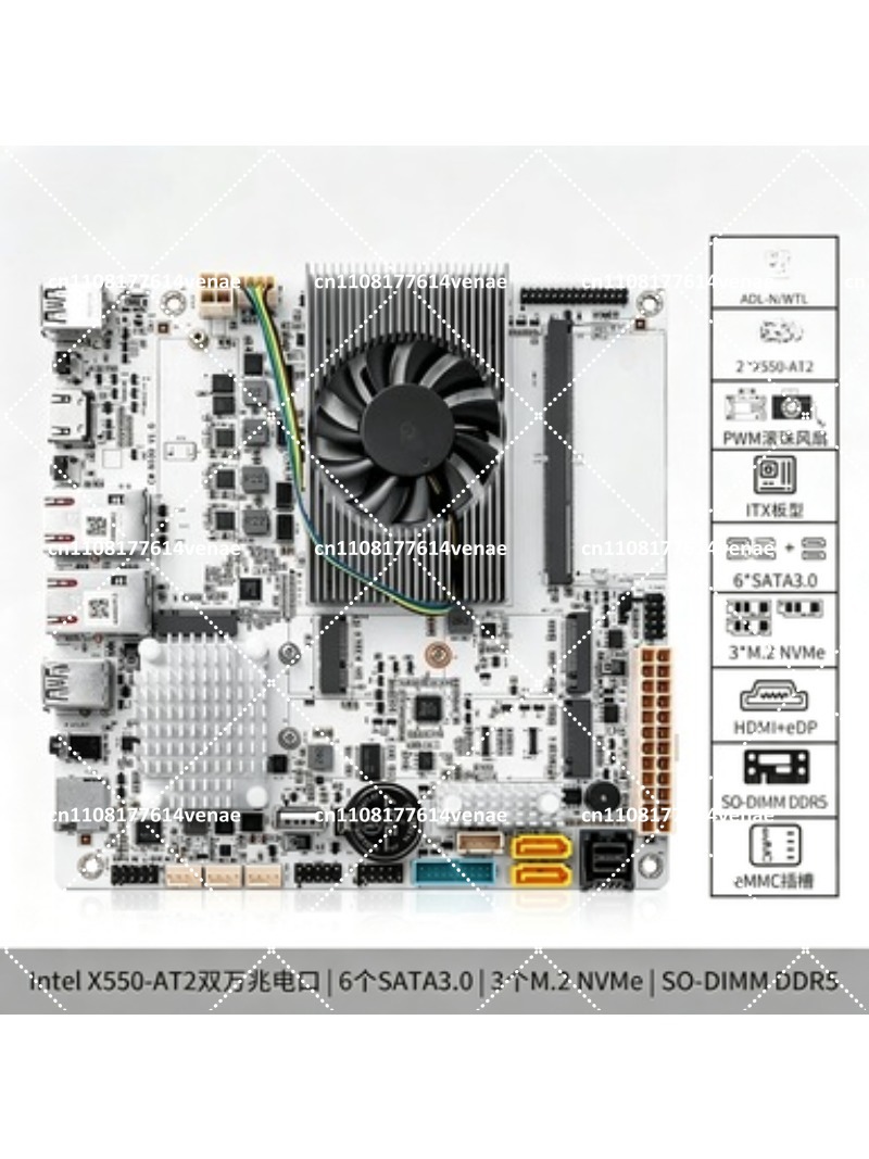 Carte mère NAS 8 baies avec pr - Nas Motherboard 8 Sata Mini Itx avis et prix