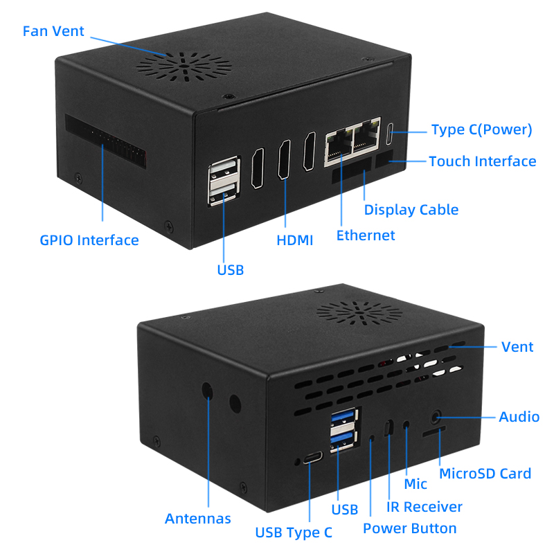 Orange Pi 5 Plus-Boîtier métal - Orange Pi 5 Plus 16Gb avis et prix