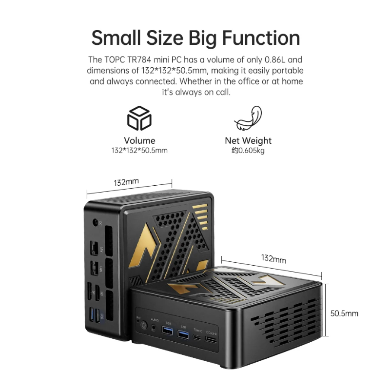 Mini PC TOPC OCuLink Ryzen 7 7 - Amd Ryzen 7 7840Hs Mini Pc avis et prix