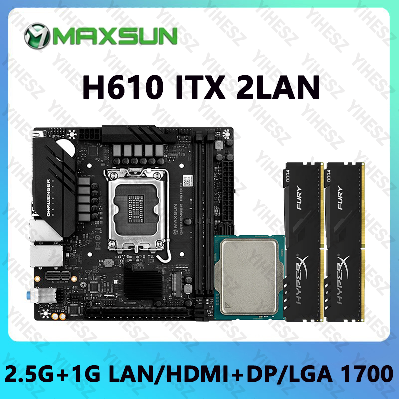 Kit DIY carte mère H610 ITX av - Lga1700 Itx Motherboard Ddr5 avis et prix