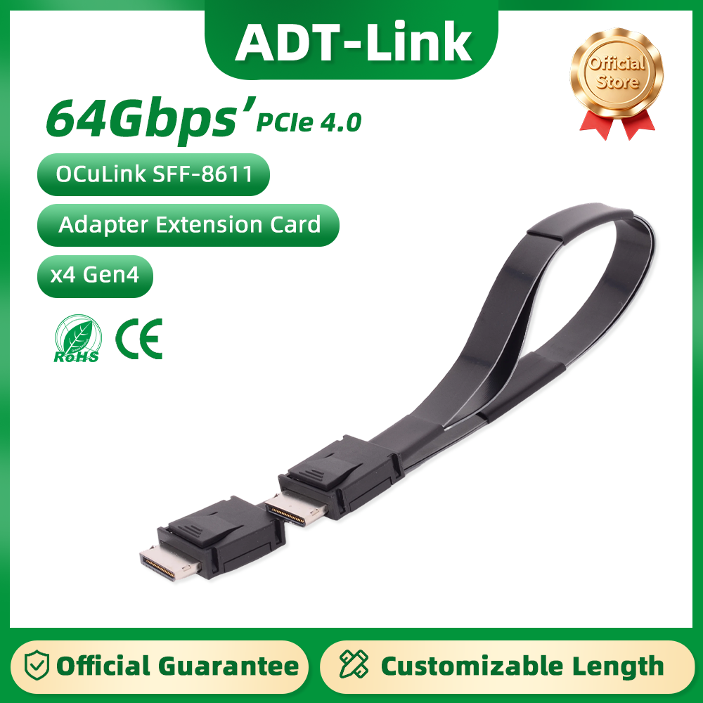 ADT-Link PCI-E 4.0 X4 SFF-8611 - Oculink Egpu Mini Pc avis et prix