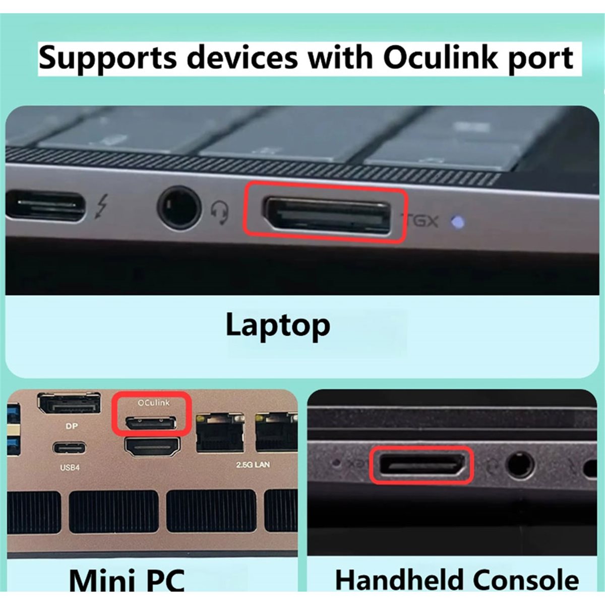 NOUVELLE USINE~Station d'accue - Oculink Egpu Mini Pc avis et prix
