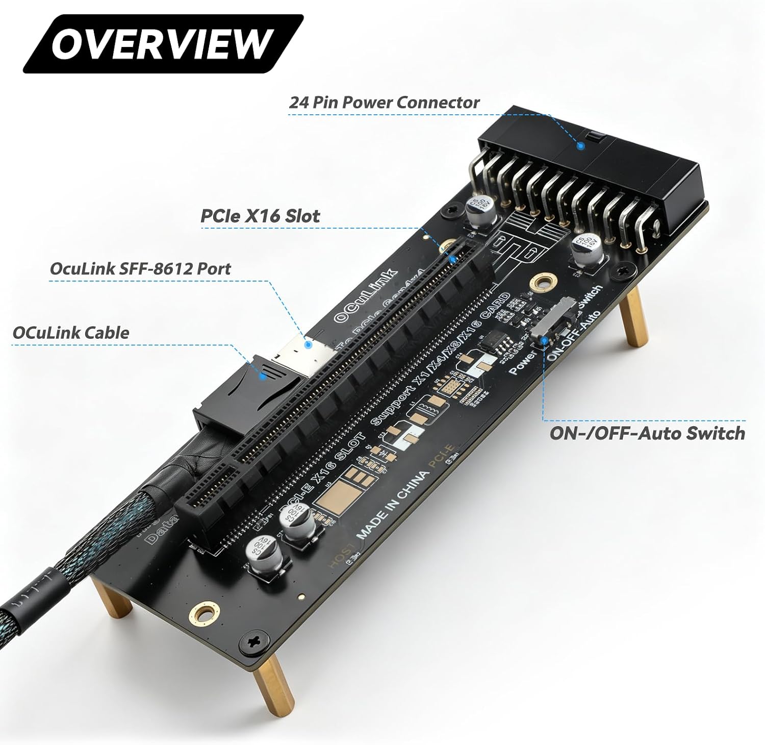 Adaptateur OCuLink PCIe 4.0 X4 - Oculink Egpu Mini Pc avis et prix