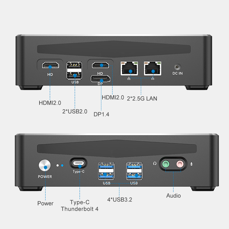 Ordinateur de bureau puissant  - Intel Core I9 13900H Mini Pc avis et prix