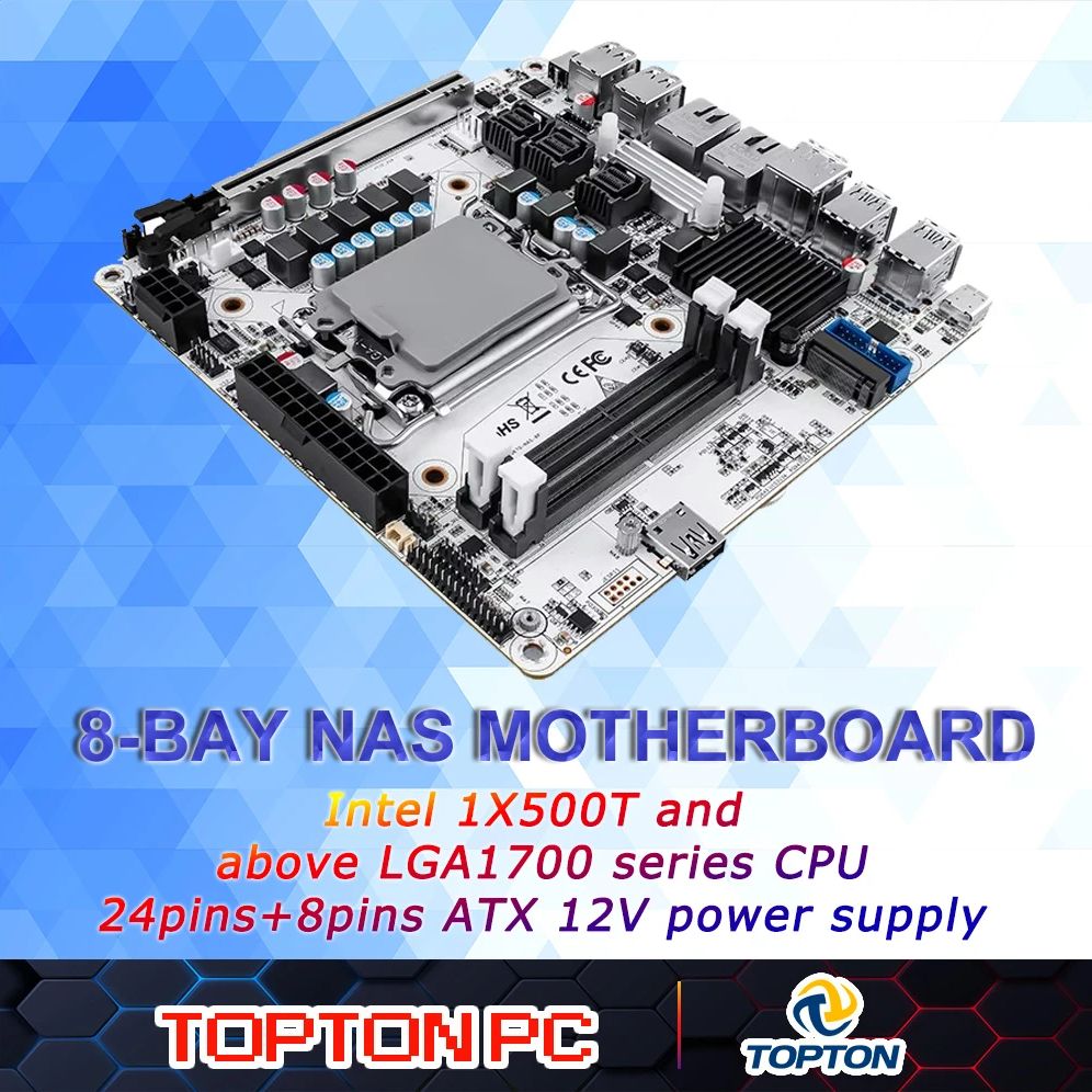 Carte mère NAS Mini ITX à 8 ba - Nas Motherboard 8 Sata Mini Itx avis et prix
