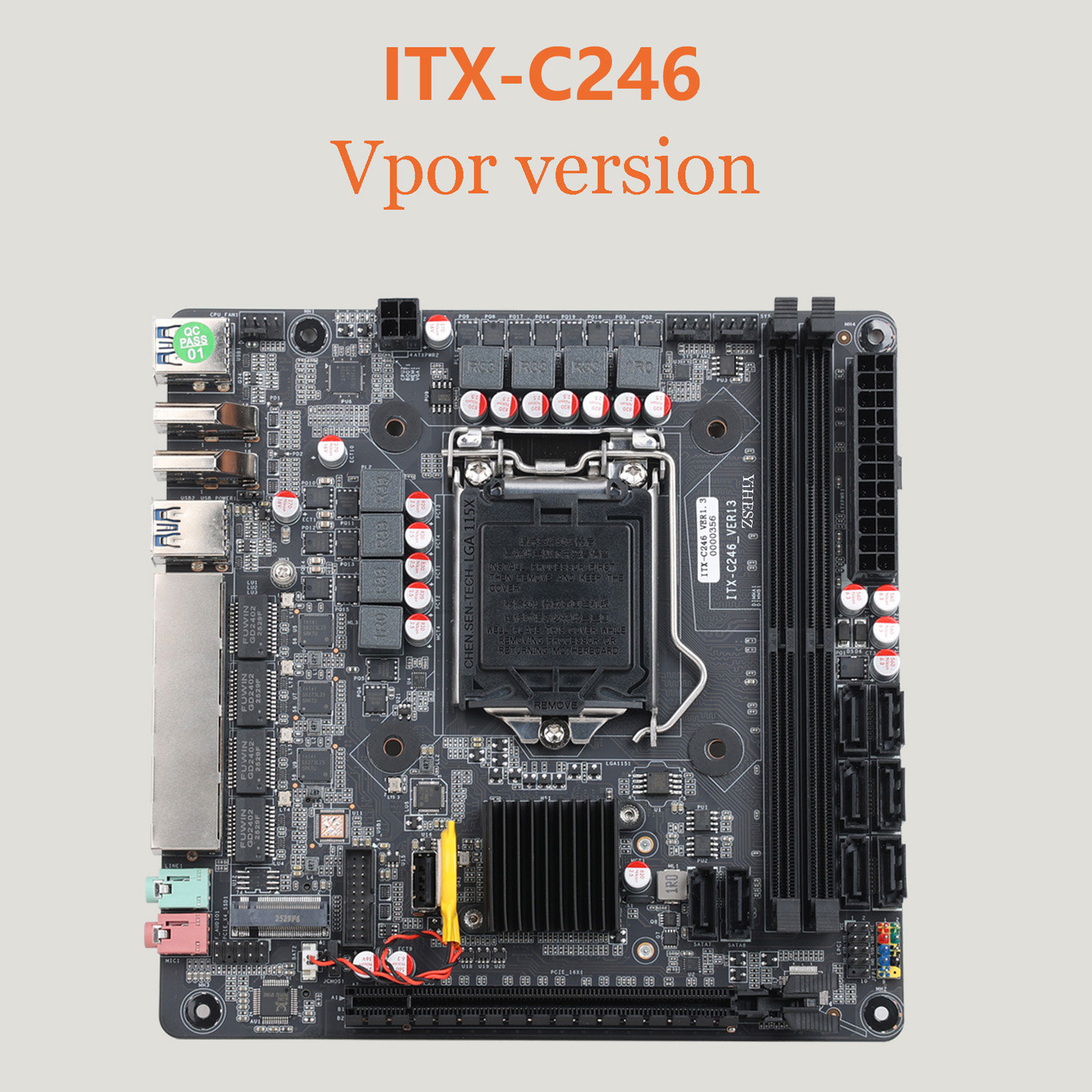 LGA1151 C246 Vpro NAS carte mè - Nas Motherboard 8 Sata Mini Itx avis et prix