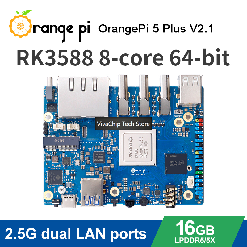 Carte de développement VivaCTO - Orange Pi 5 Plus 16Gb avis et prix