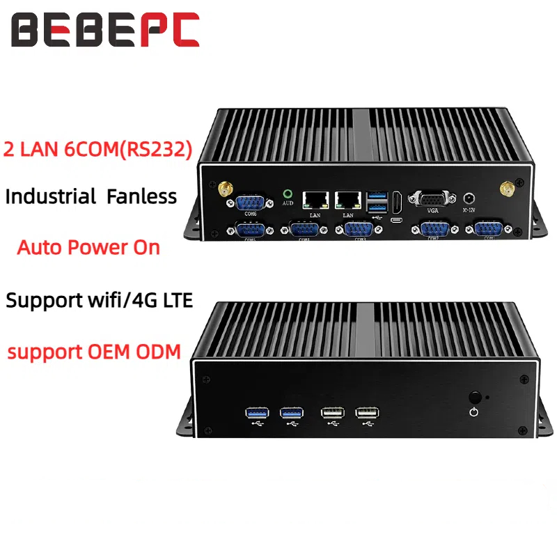 Mini PC industriel sans ventil - Fanless Industrial Pc Rs485 Core I7 avis et prix